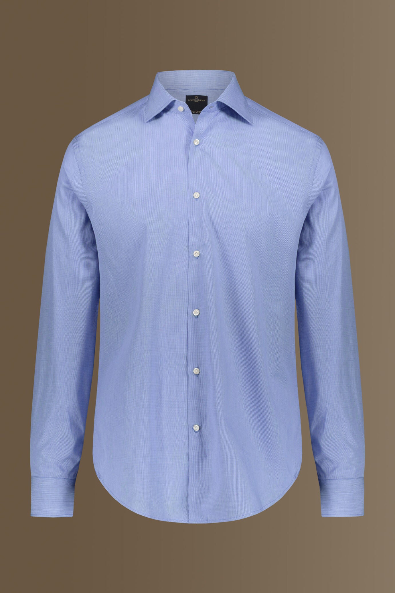 Button down shirt superlight dobby stripes fabric