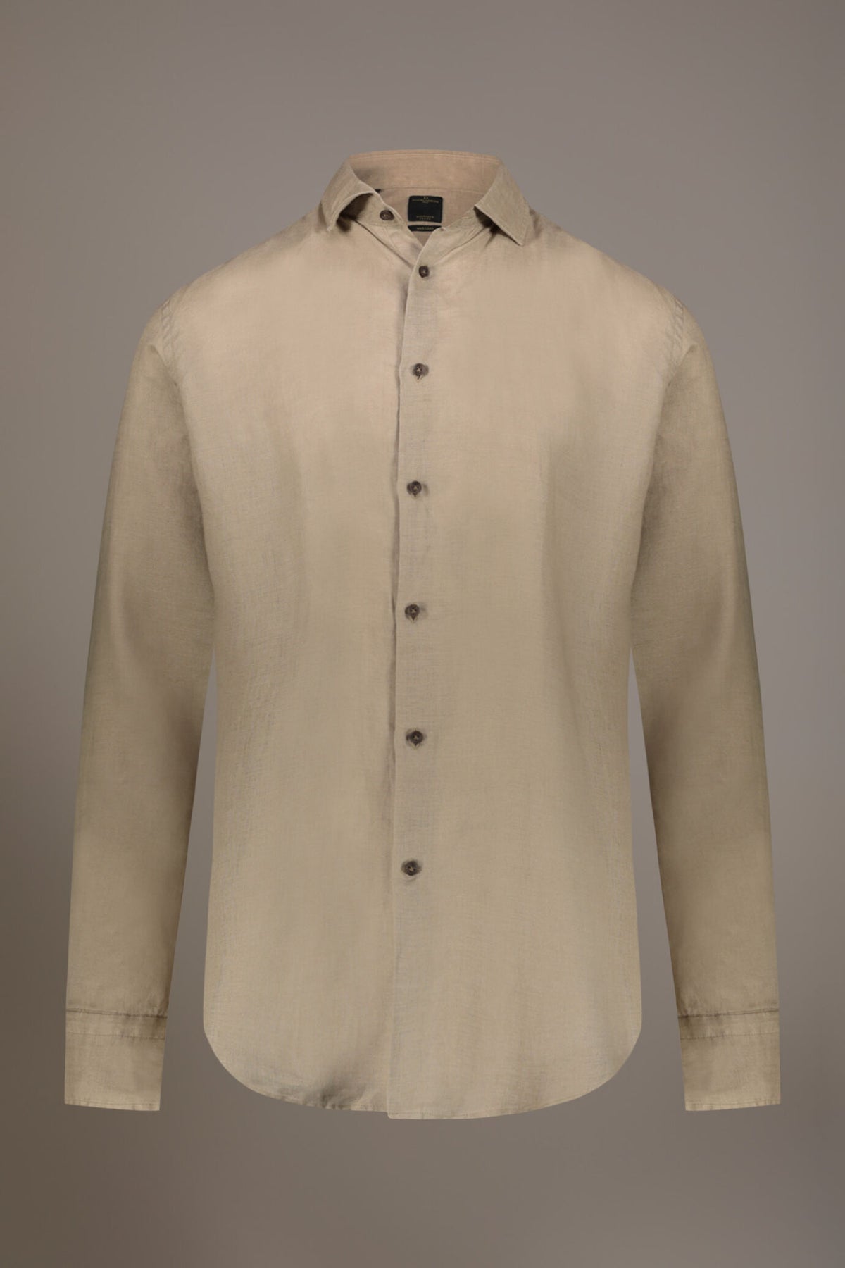 Men's wool and cotton roundneck waistcoat