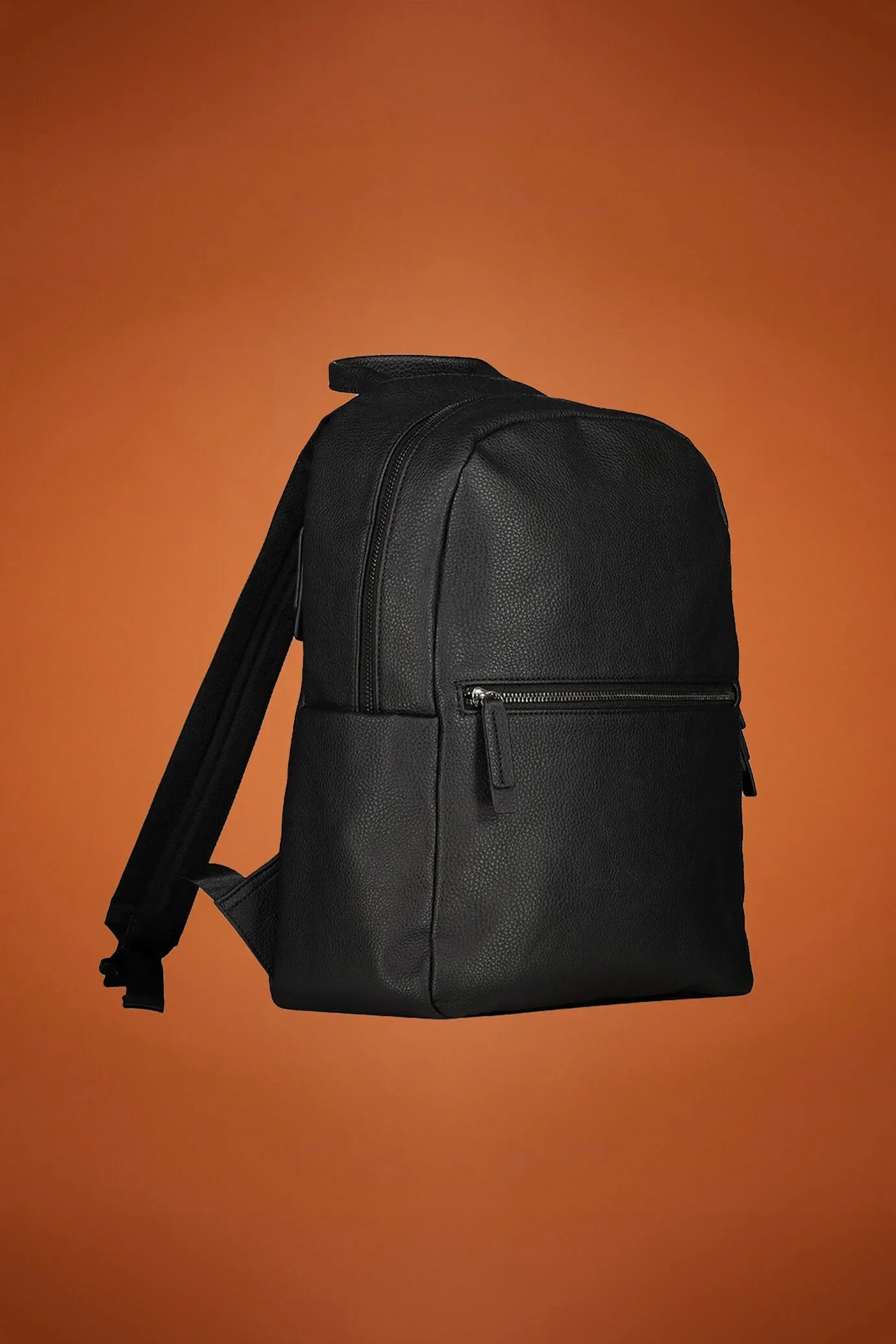 Men's backpack in imitation leather