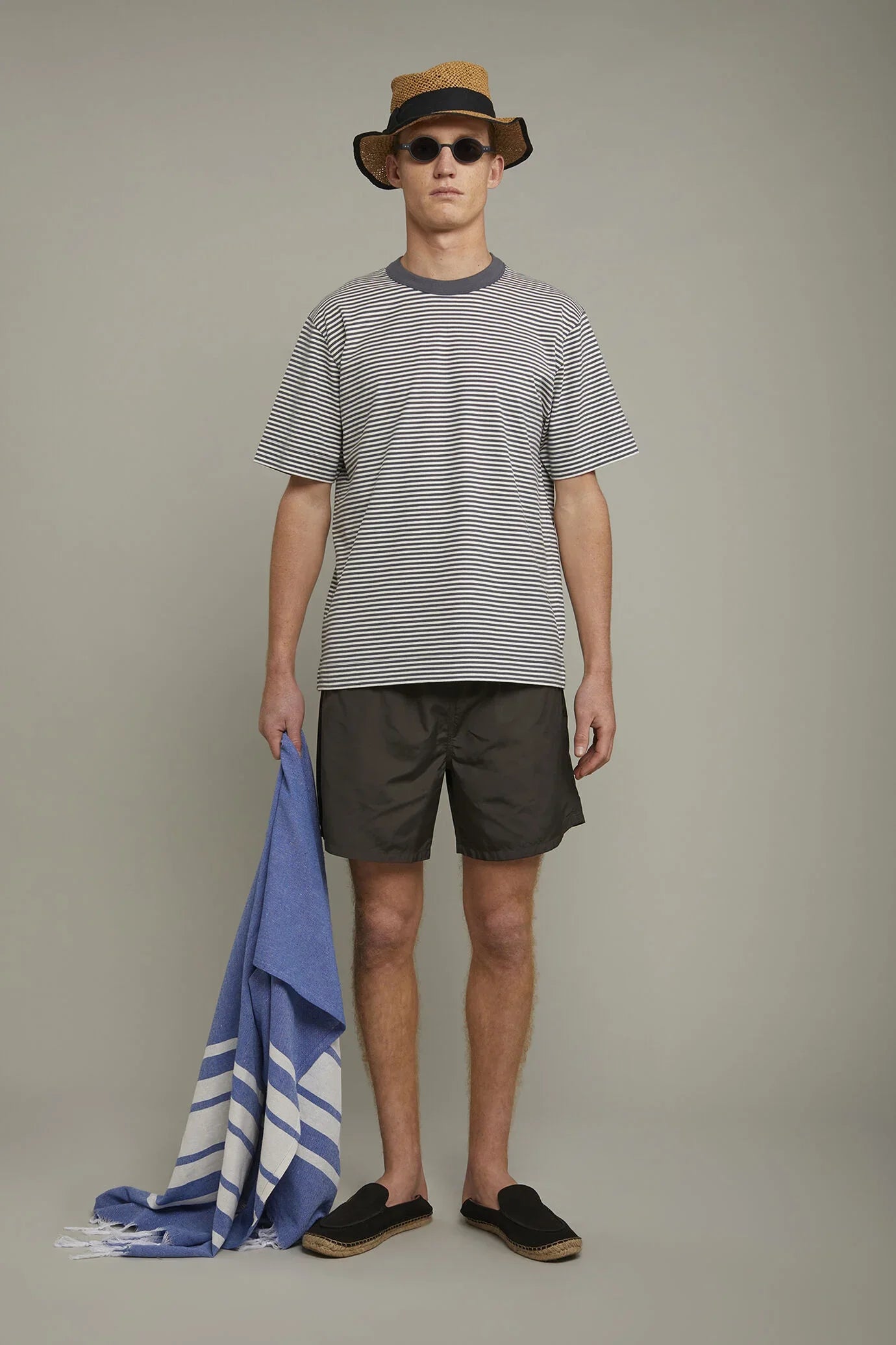 Men's swimwear solid color