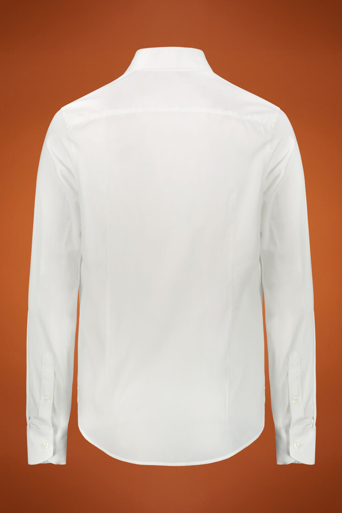 Men's shirt classic collar 100% cotton herringbone fabric plain regular fit