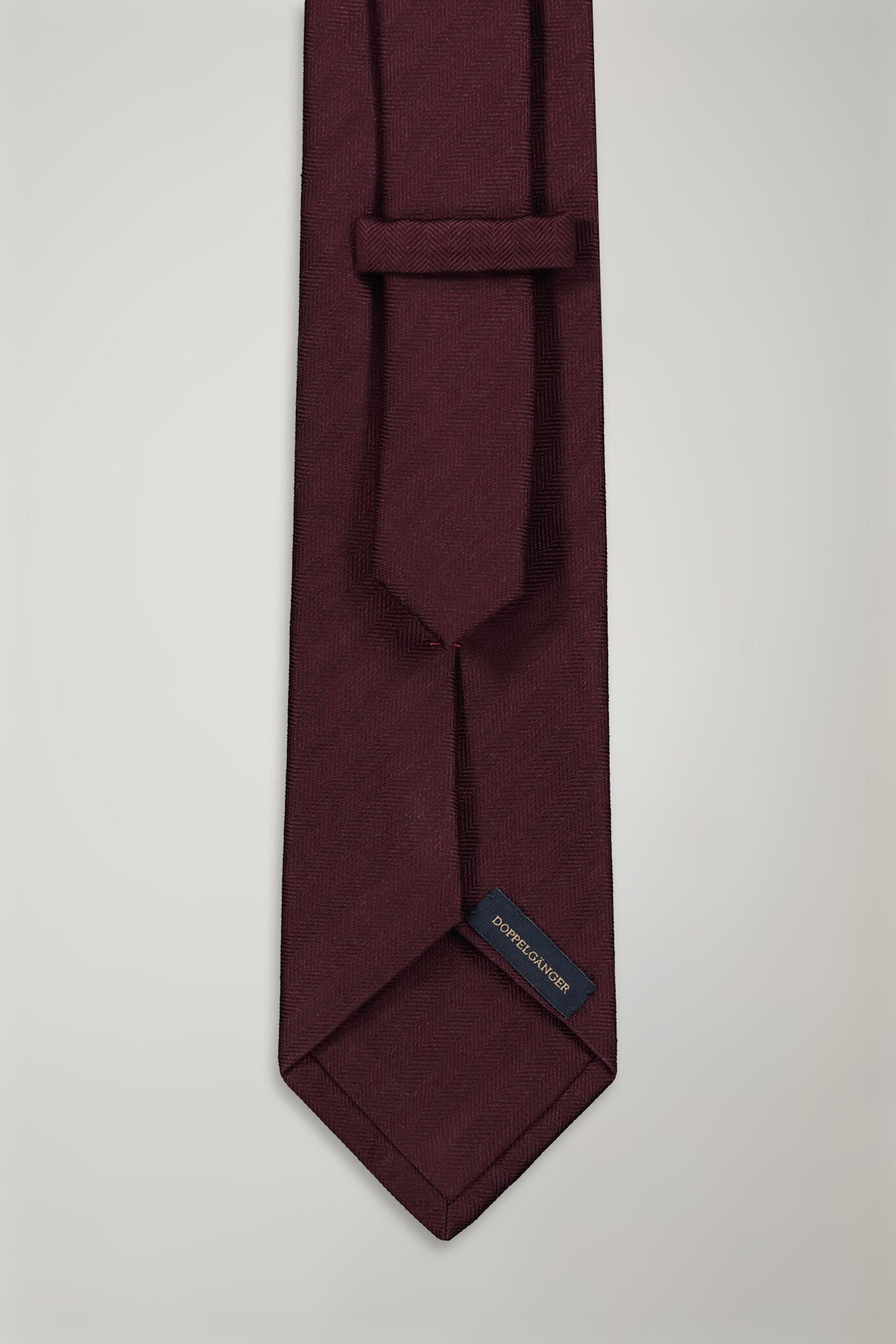 Men's tie herringbone bamboo