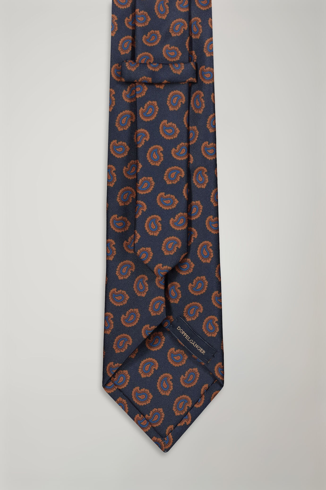 Men's micro patterned bamboo tie