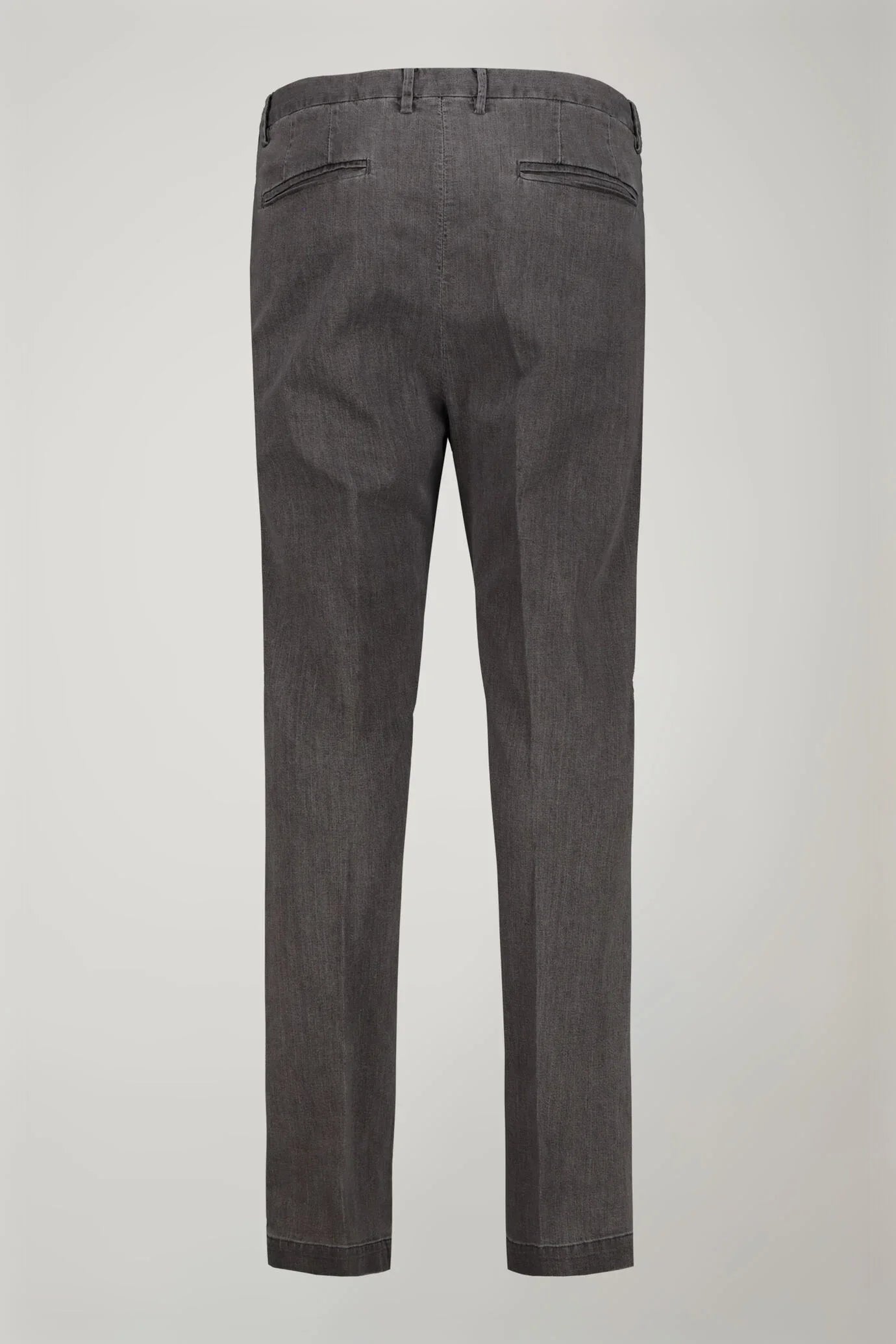 Men's classic chambray regular fit trousers