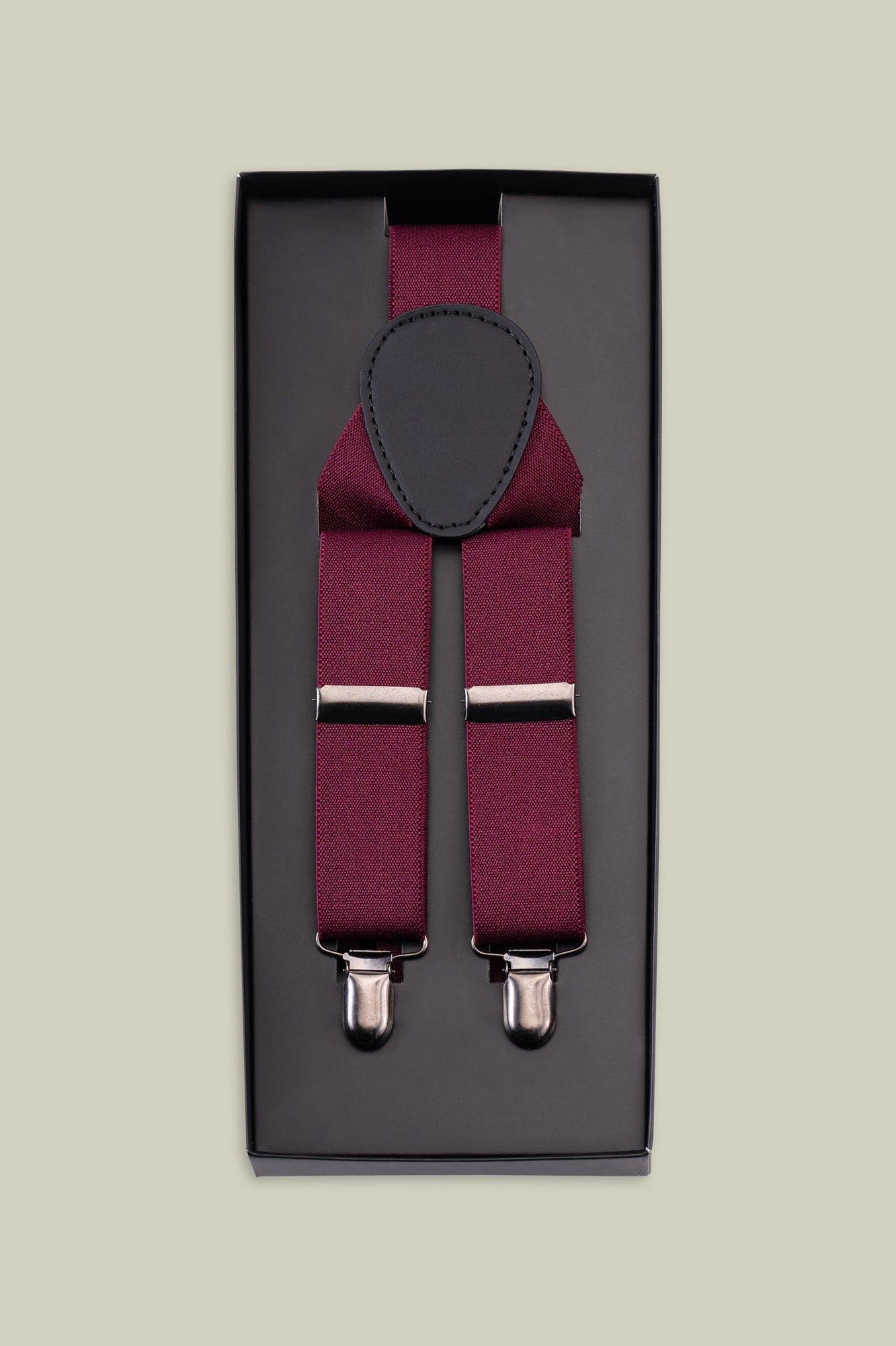Single-colour men's elastic braces