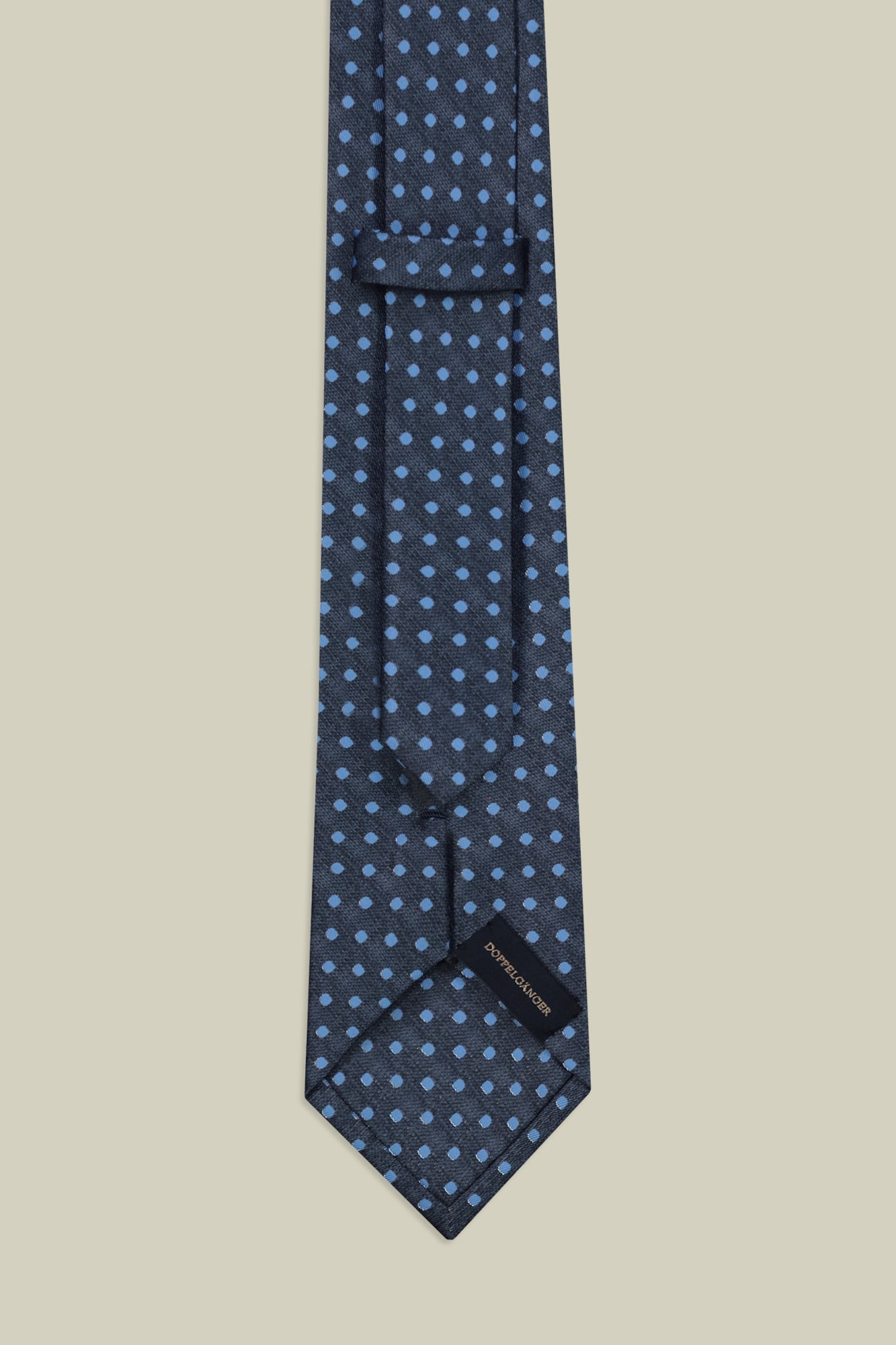 Men's micro polka dot tie