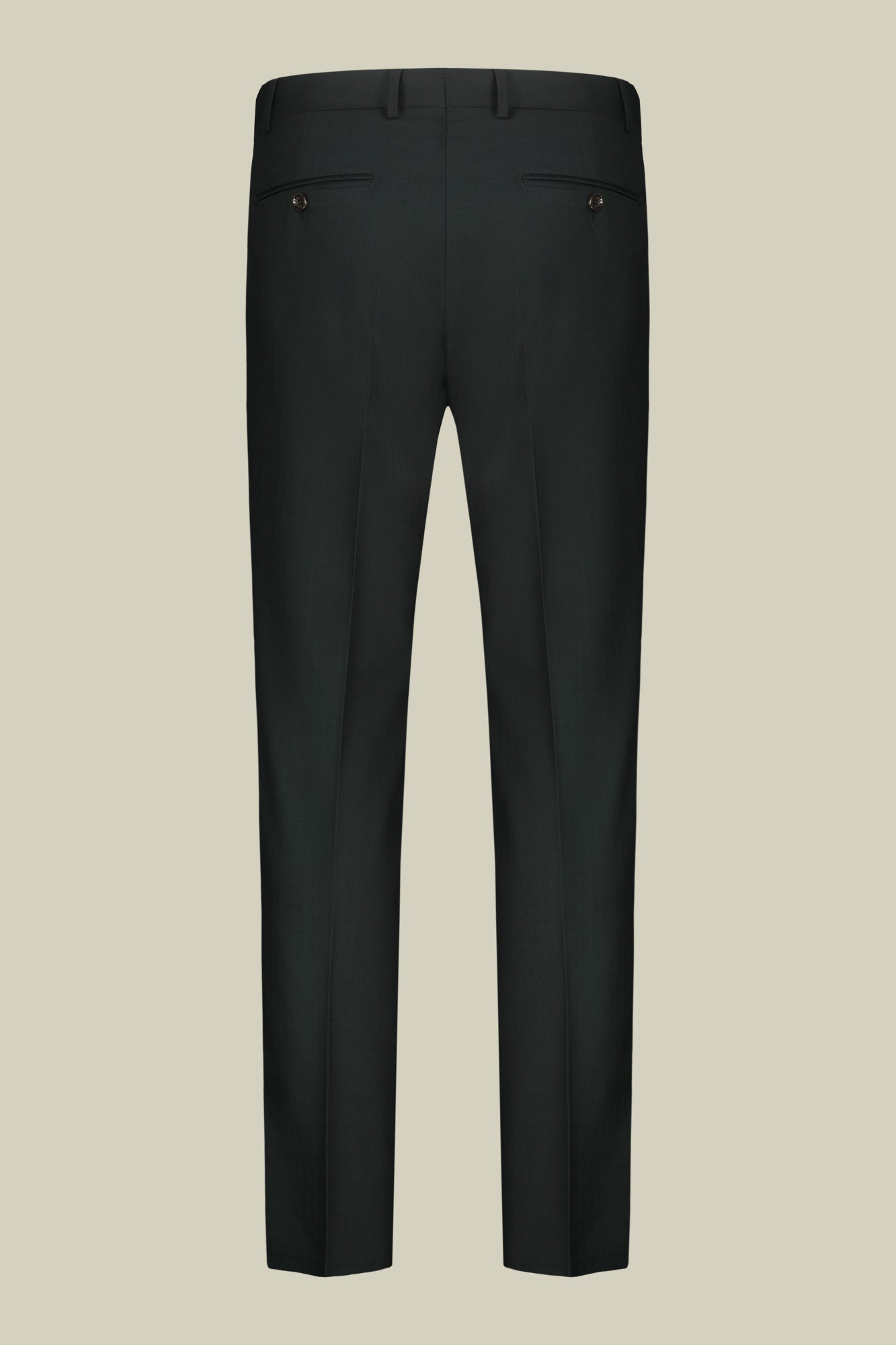 Men's single-breasted suit in herringbone fabric