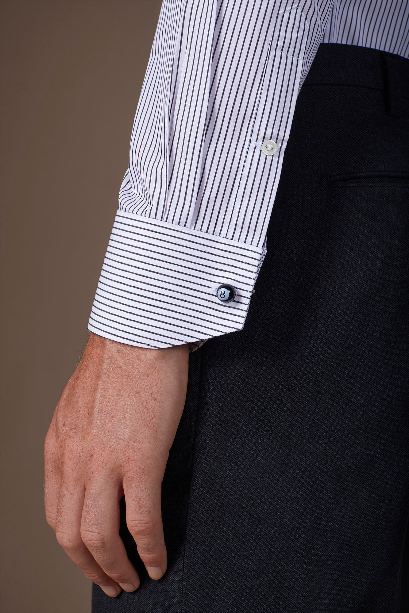 Billiard ball motif cufflinks