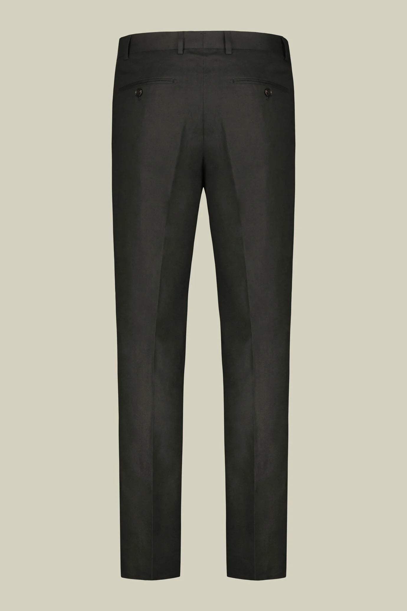 Men's double-breasted suit in 100% linen, regular fit