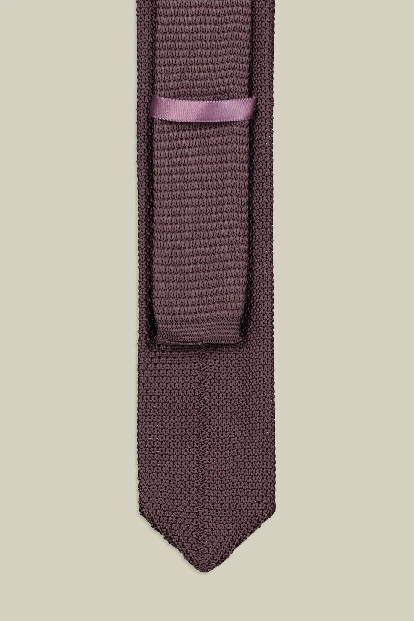 Plain men's tie