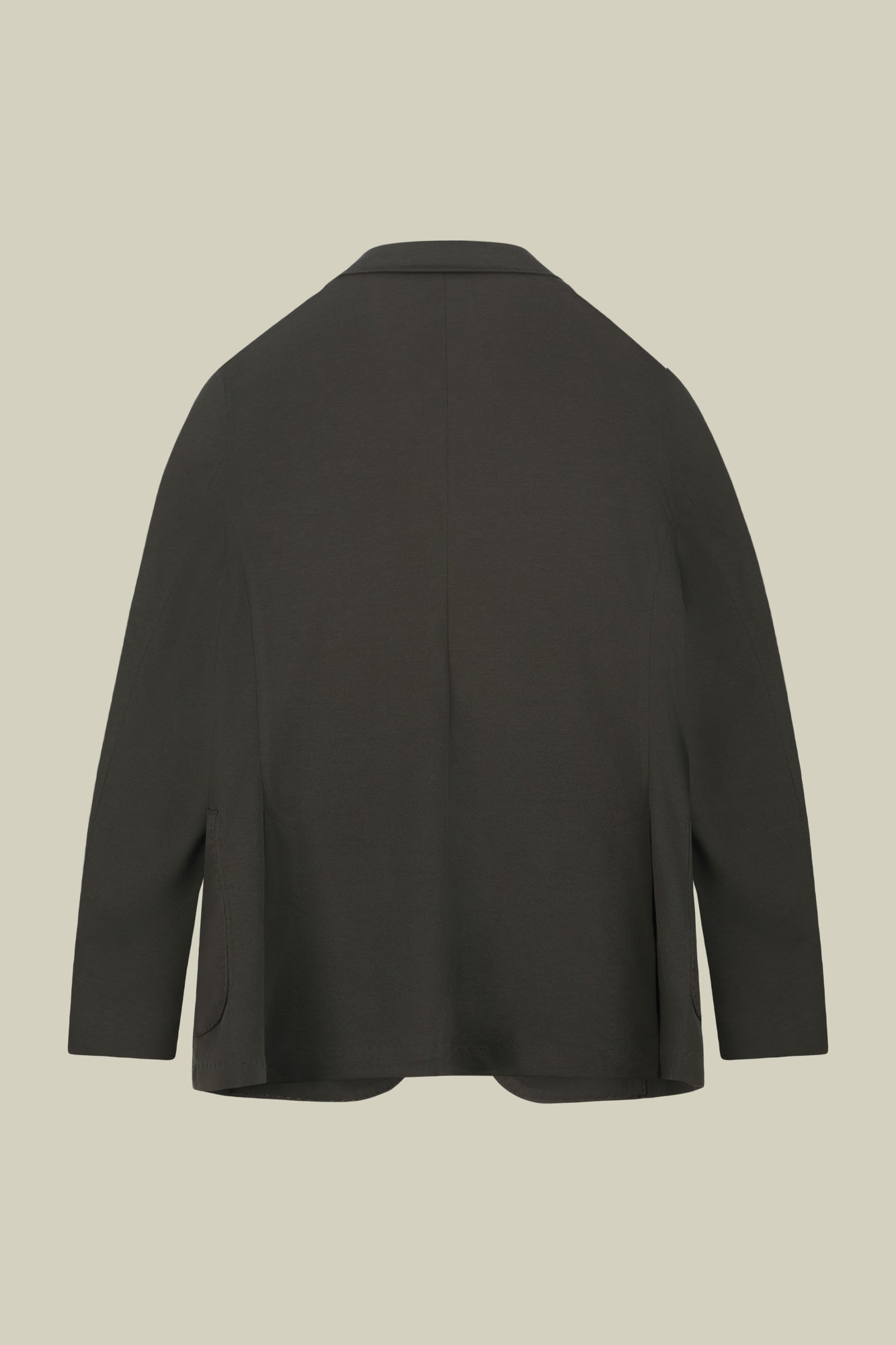 Men's single-breasted, unlined, regular fit jacket
