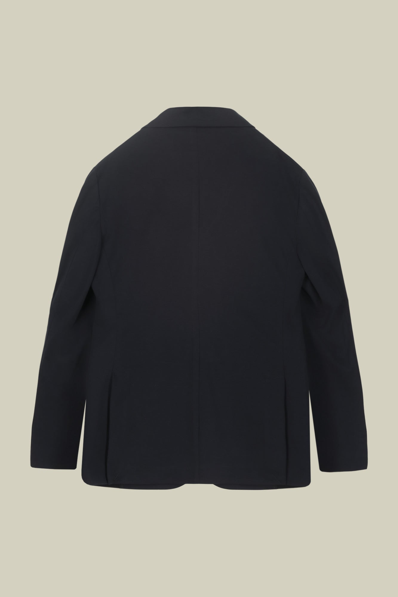 Men's single-breasted unlined jersey jacket