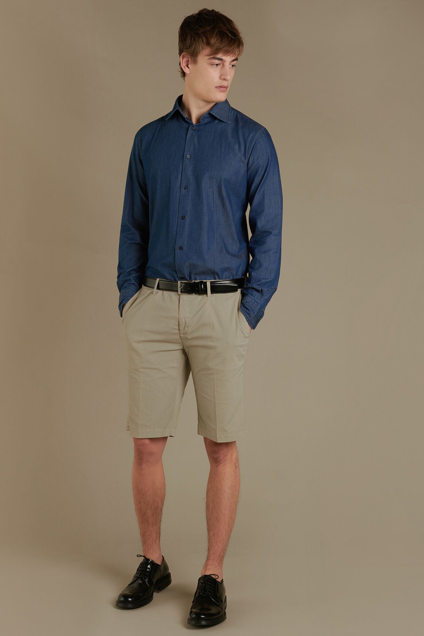 100% cotton chino bermuda