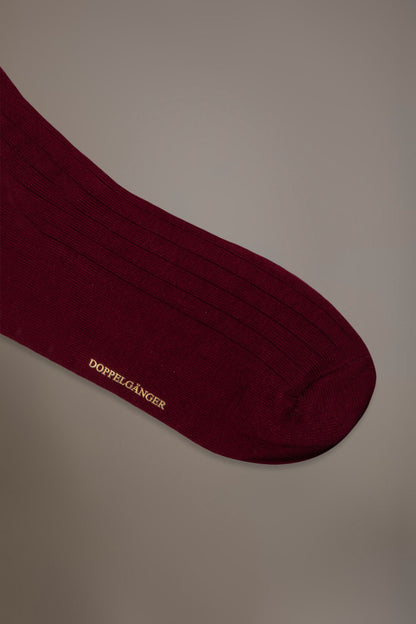 Solid color socks