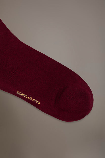 Solid color socks