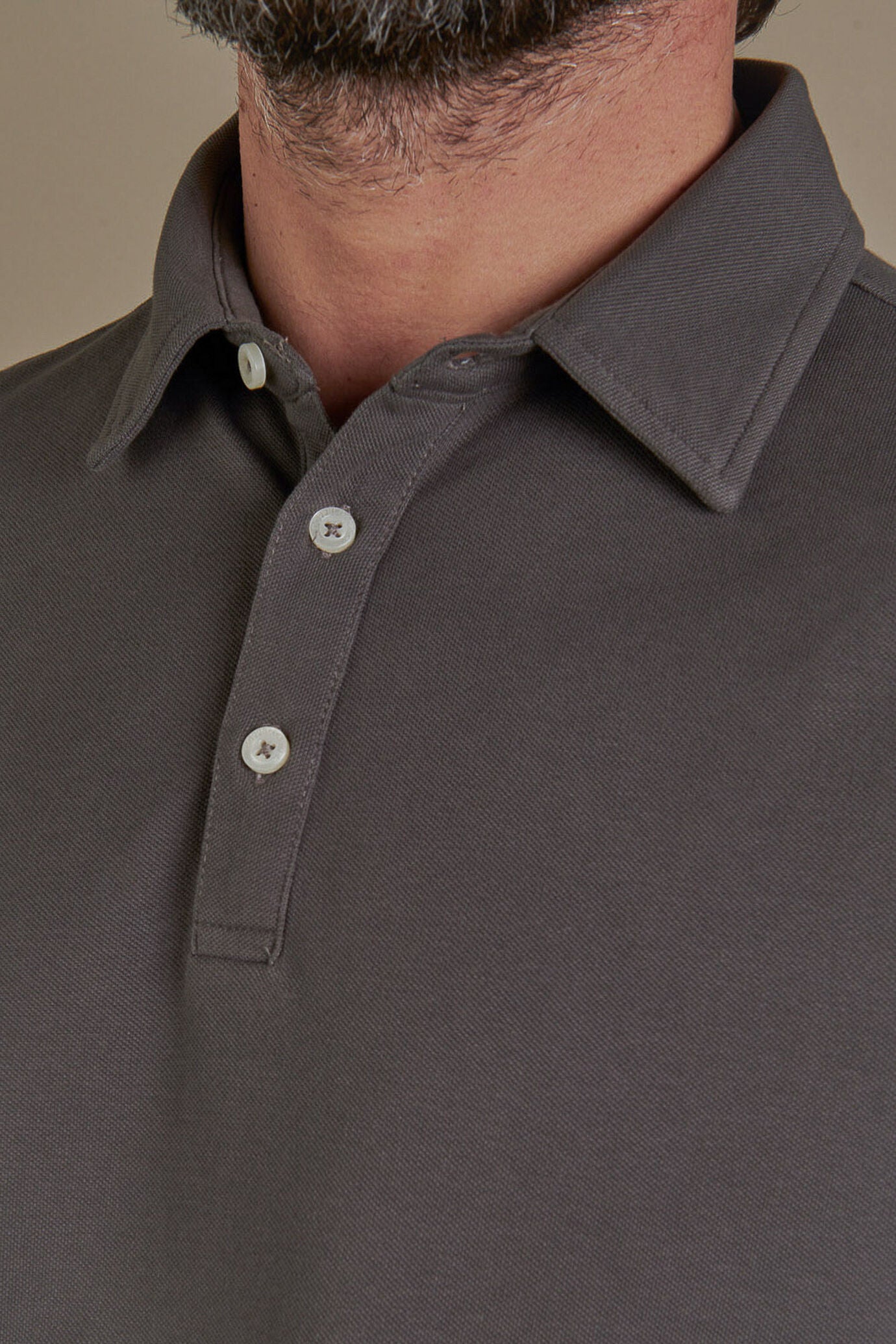 Short sleeves polo cotton piquet