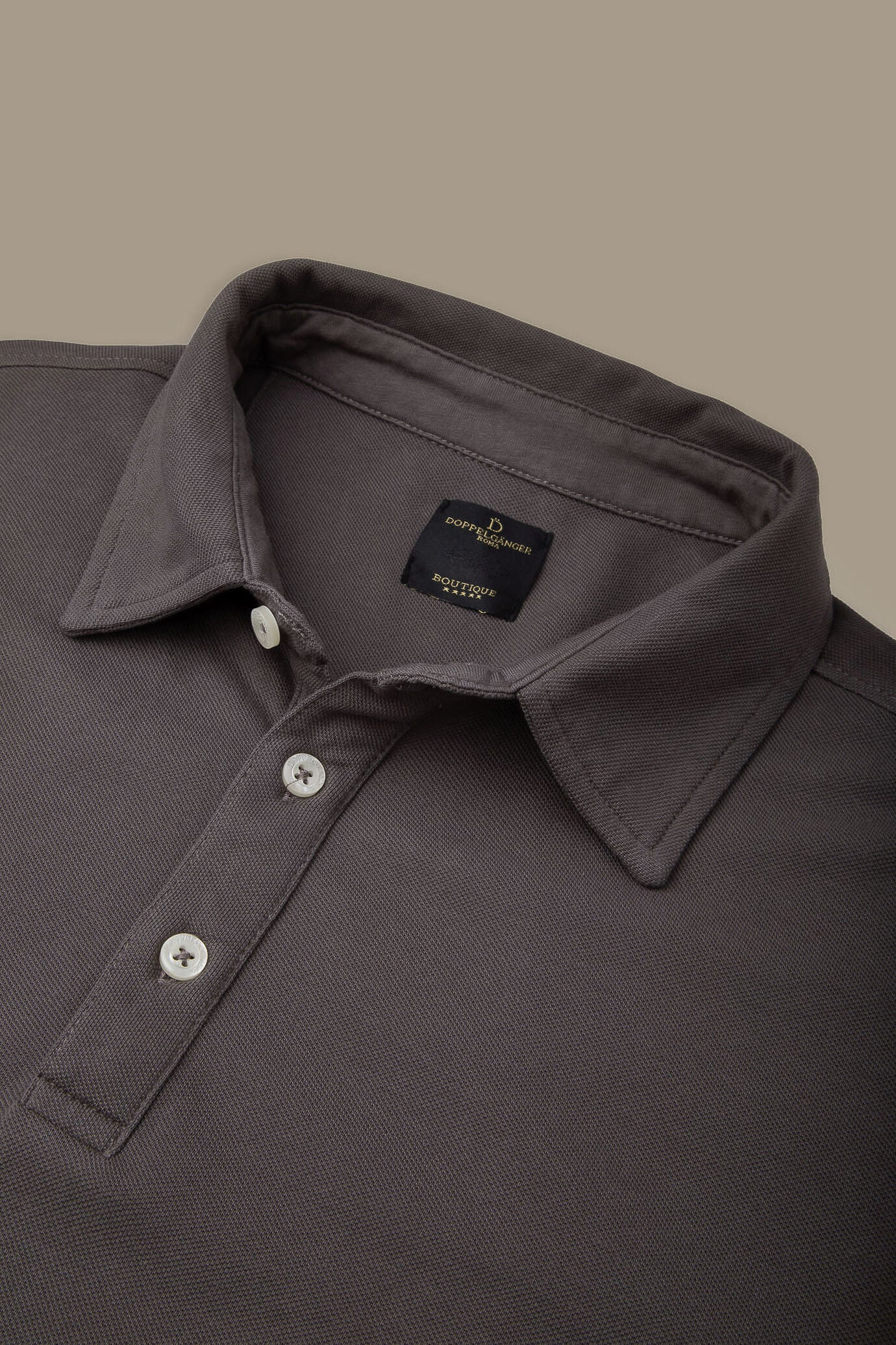 Short sleeves polo cotton piquet