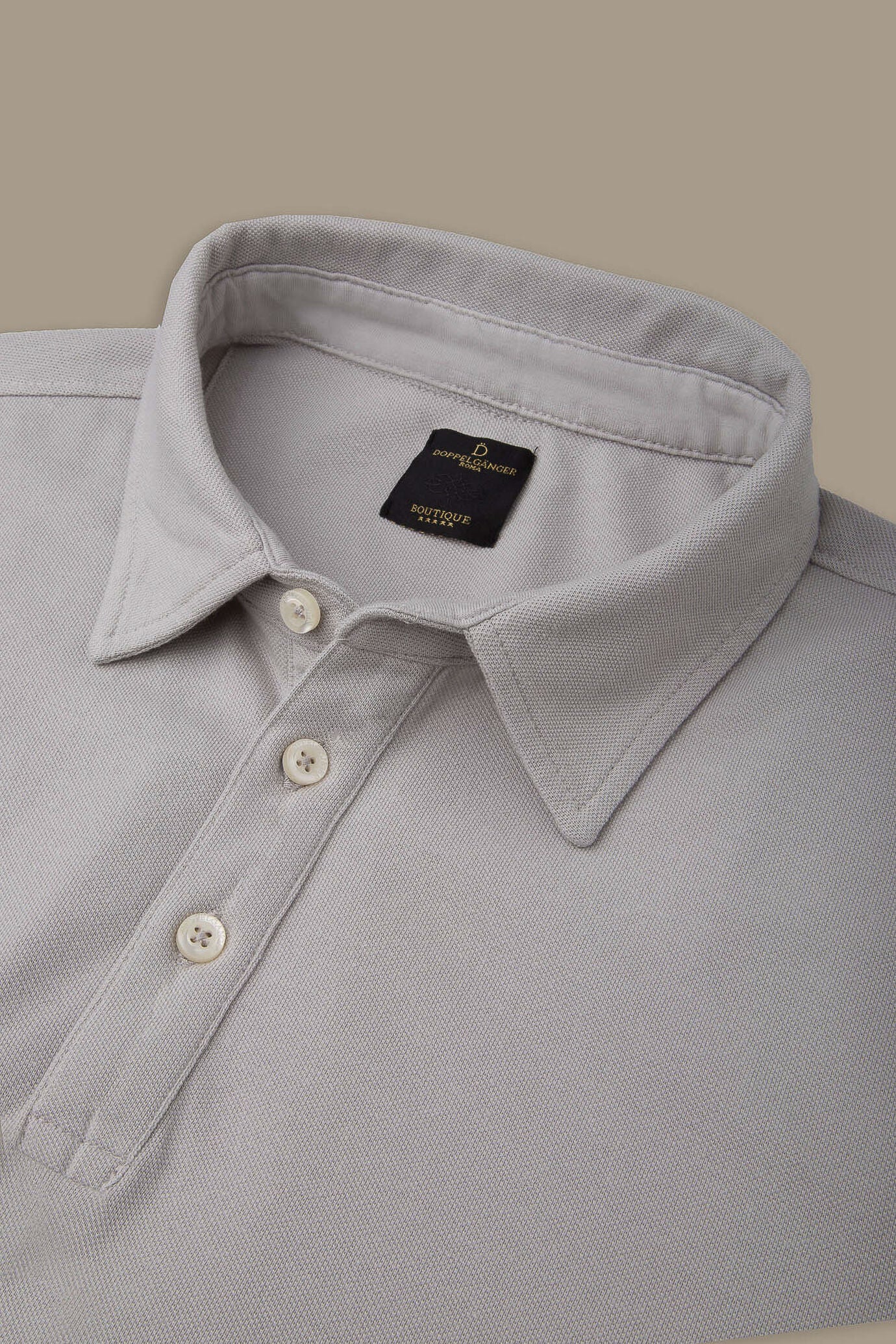 Short sleeves polo cotton piquet