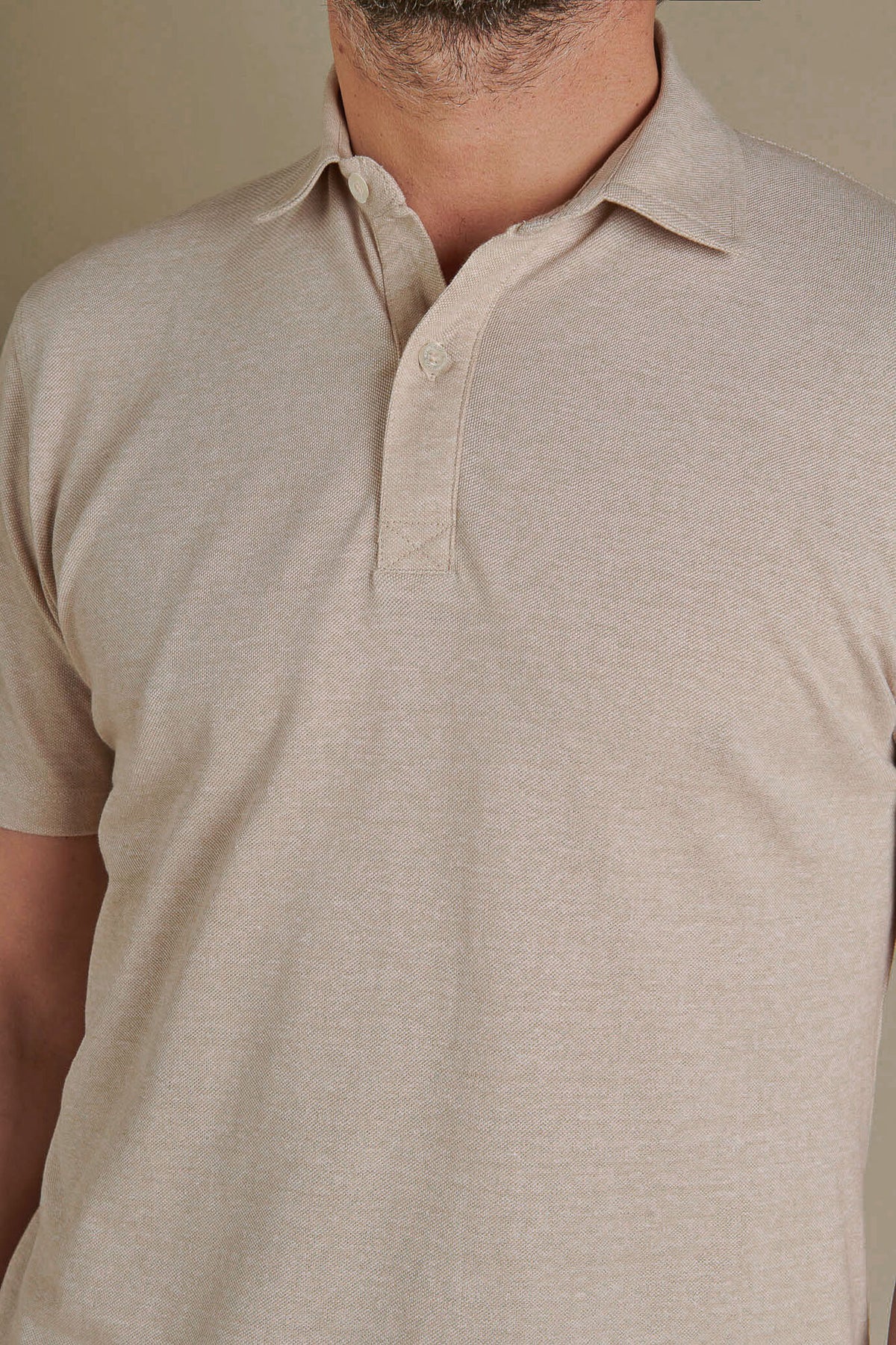 Short sleeves polo cotton piquet
