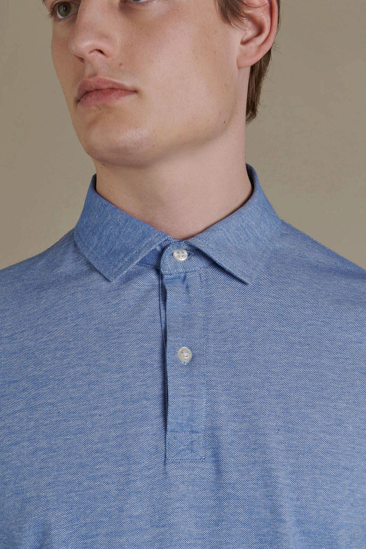 Short sleeves polo cotton piquet