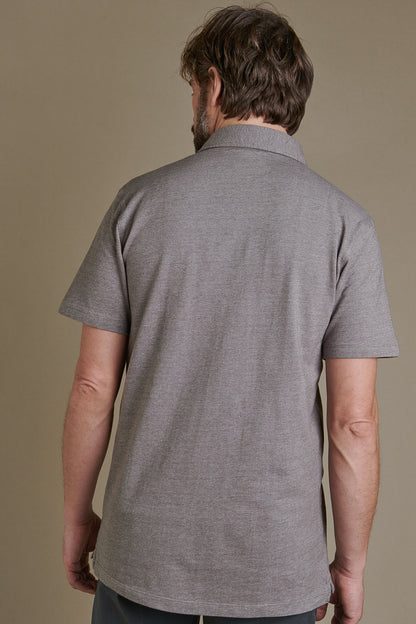 Short sleeves polo cotton piquet