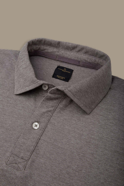 Short sleeves polo cotton piquet