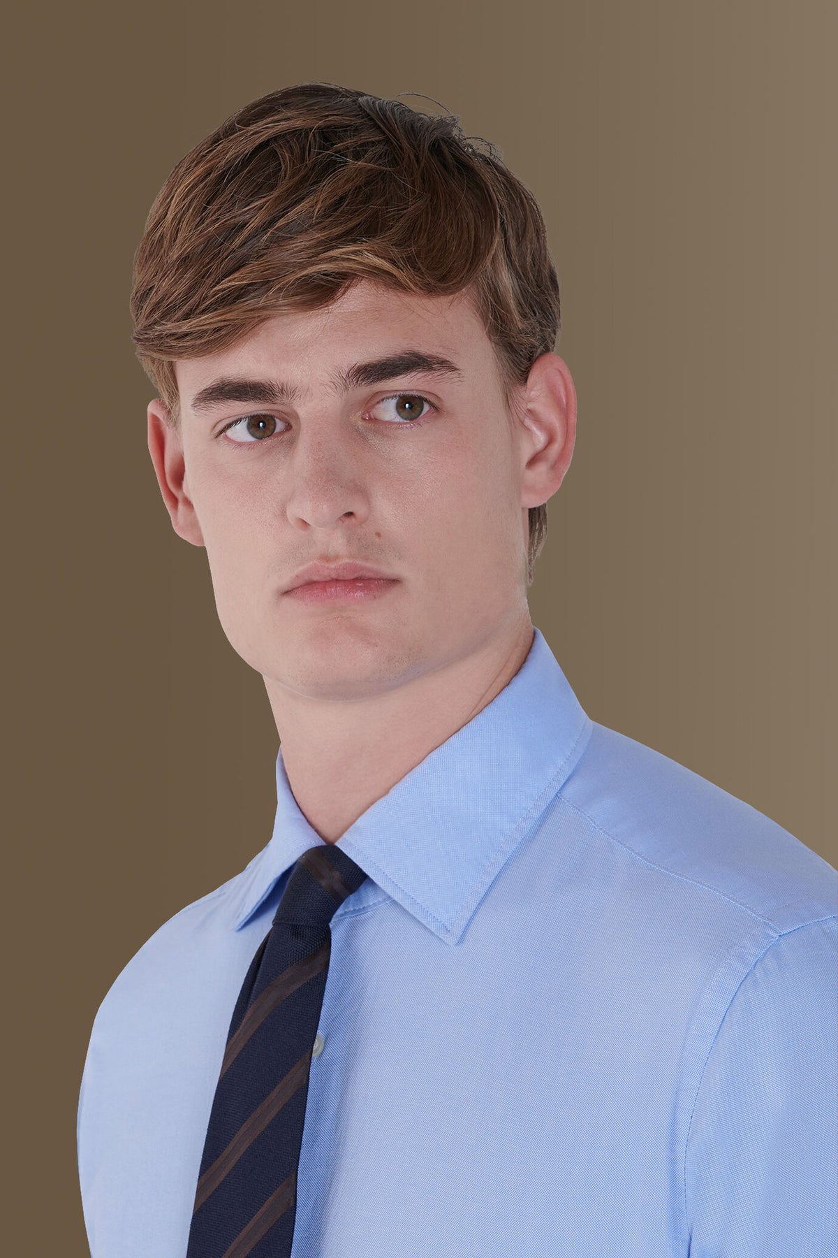 French collar new classic washed shirt slim fit superlight oxford