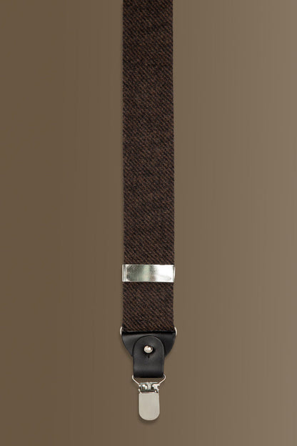 Suspenders - twill construction - wool blend