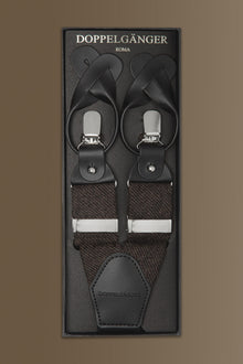 Suspenders - twill construction - wool blend