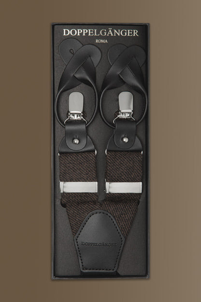 Suspenders - twill construction - wool blend