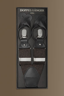 Suspenders - twill construction - wool blend