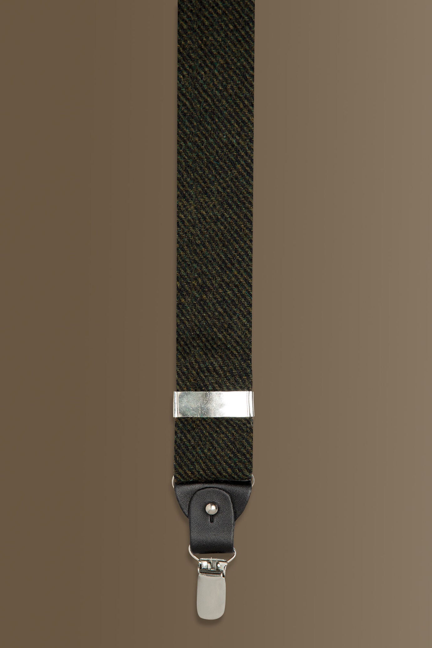 Suspenders - twill construction - wool blend