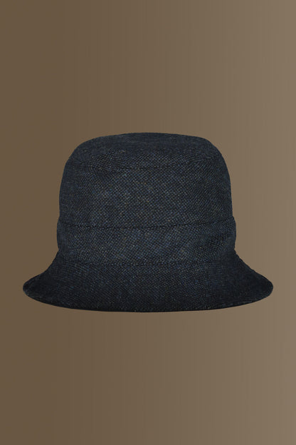Fisherman hat - wool blend -birdseye fabric