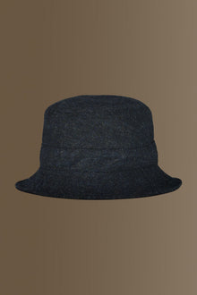 Fisherman hat - wool blend -birdseye fabric