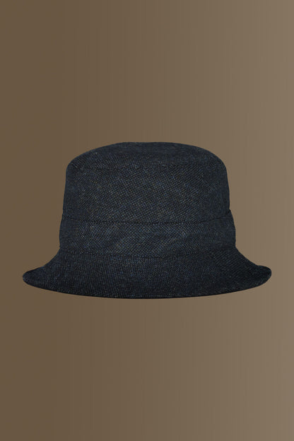 Fisherman hat - wool blend -birdseye fabric