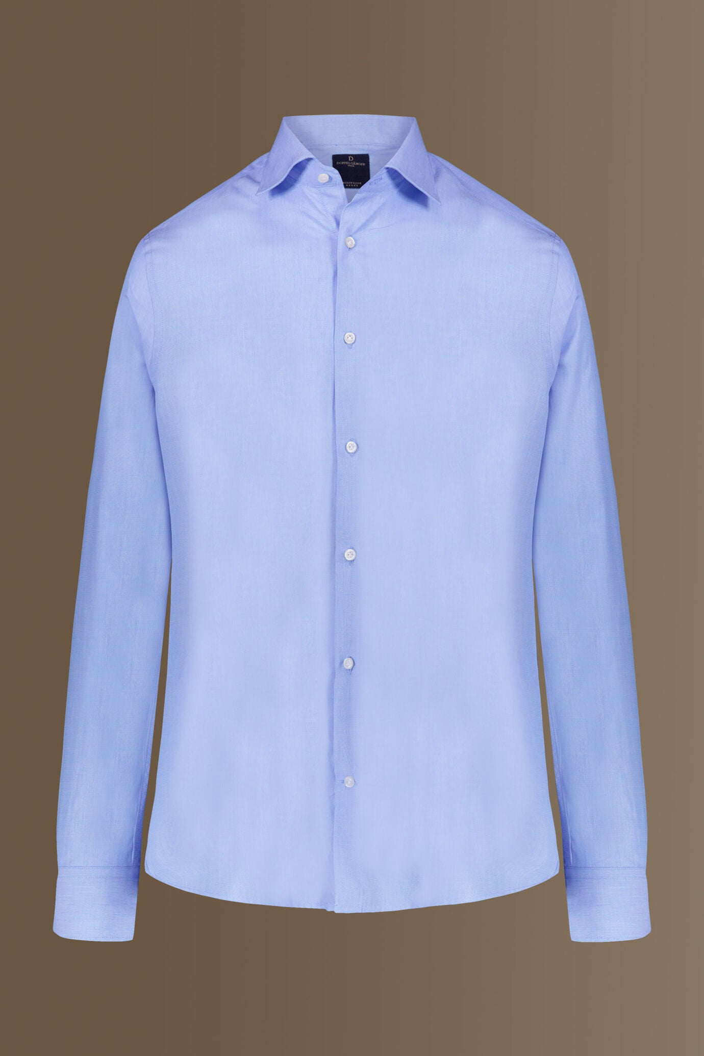 French collar classic shirt 100% cotton fil -a- fil