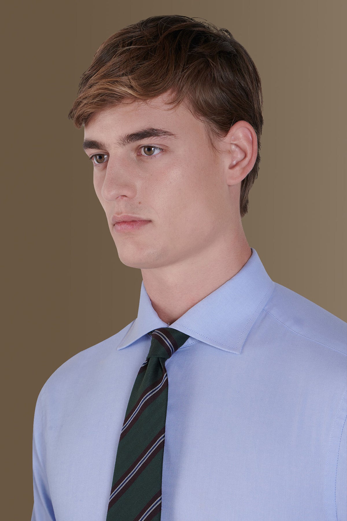 French collar classic shirt pin -point
