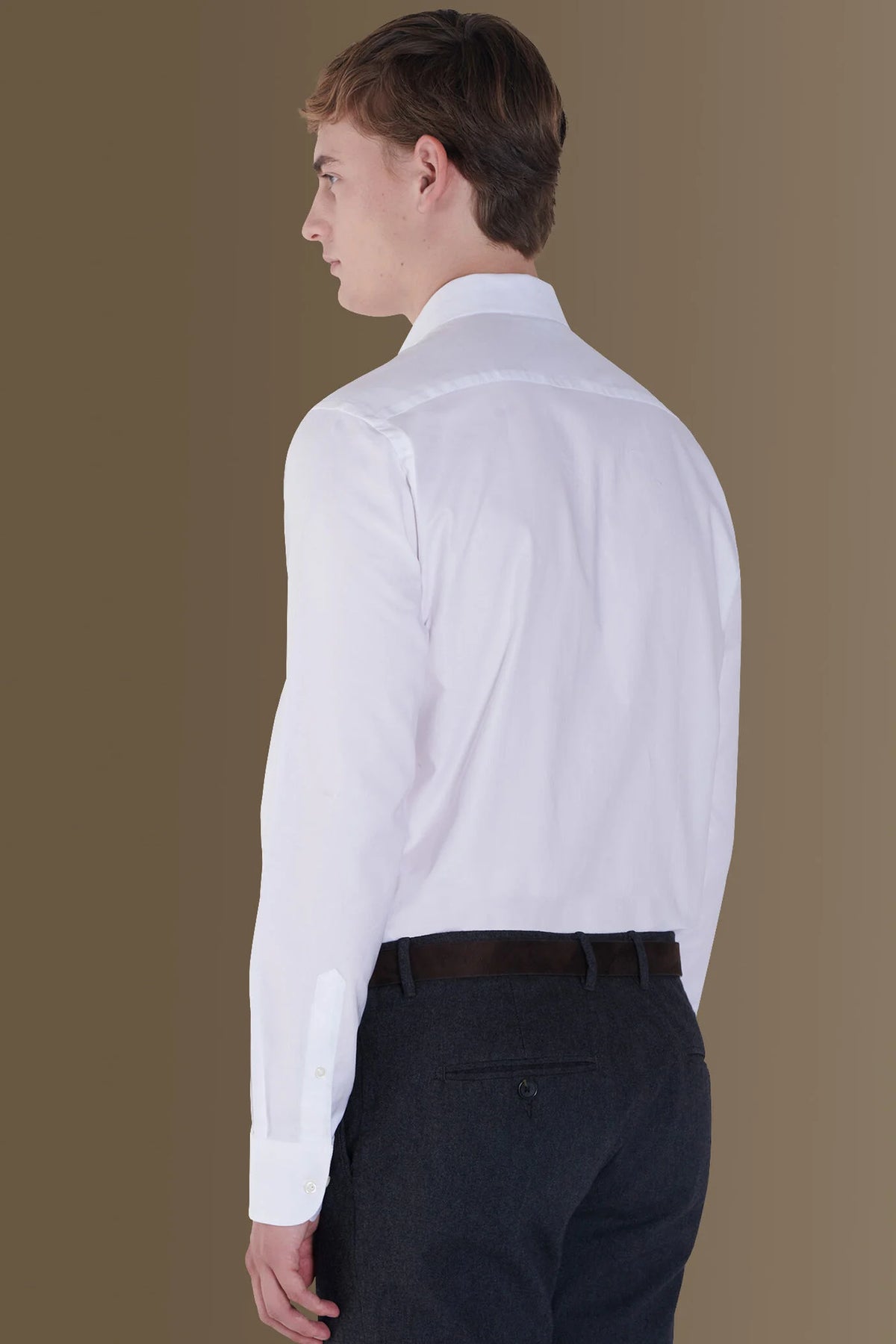 French collar classic shirt pin -point