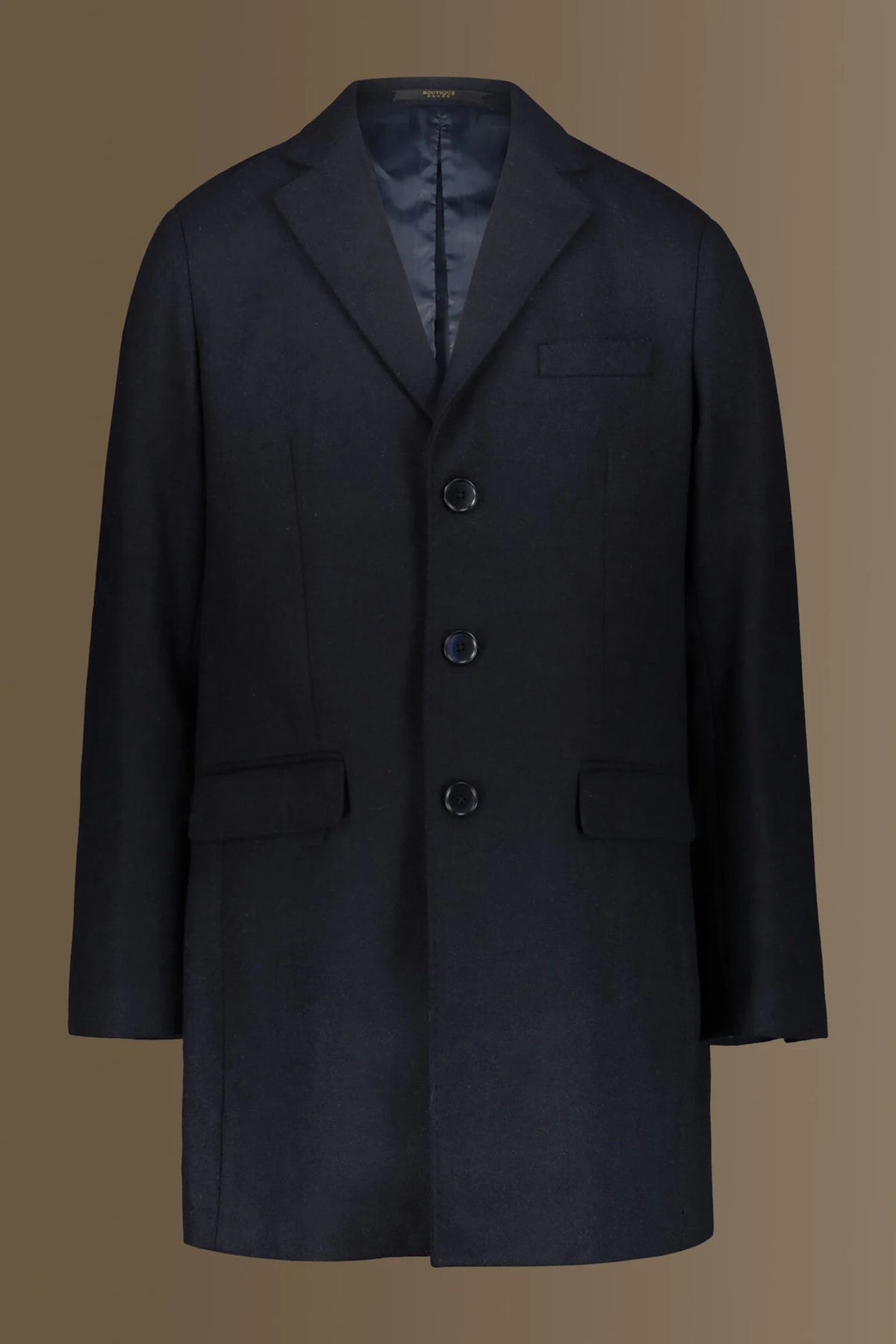 Wool blend classic coat