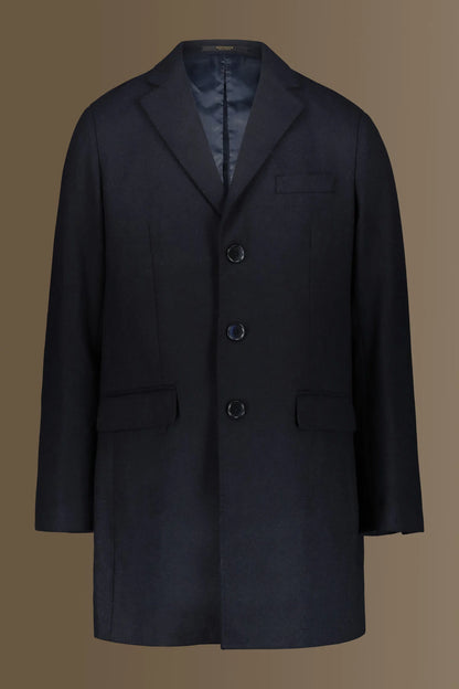Wool blend classic coat
