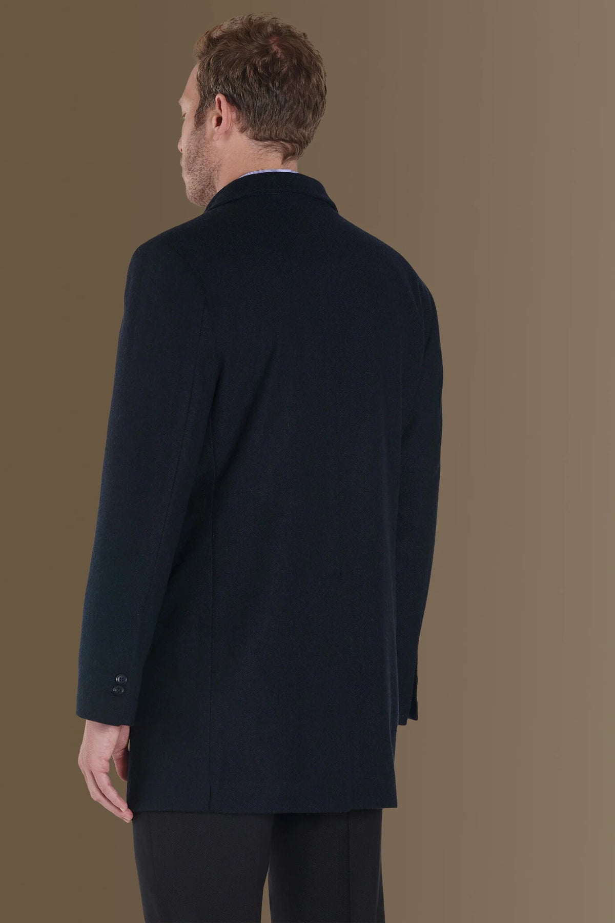 Wool blend classic coat