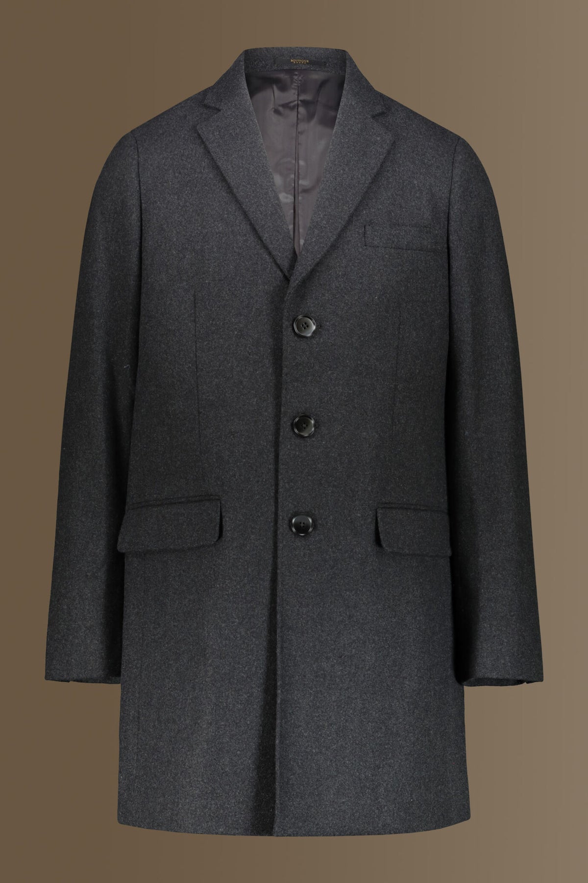 Wool blend classic coat