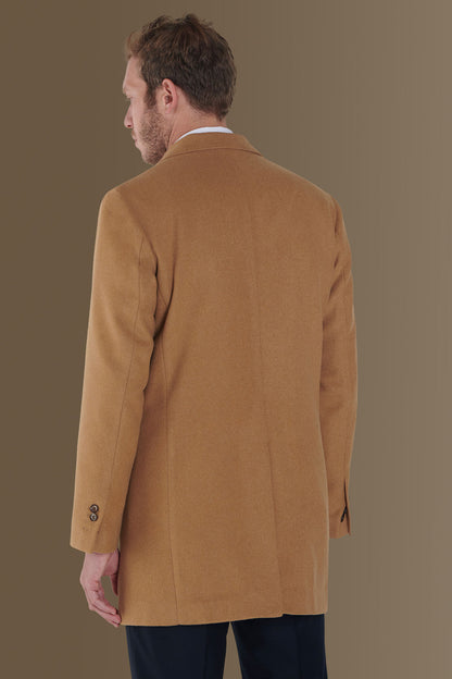 Wool blend classic coat