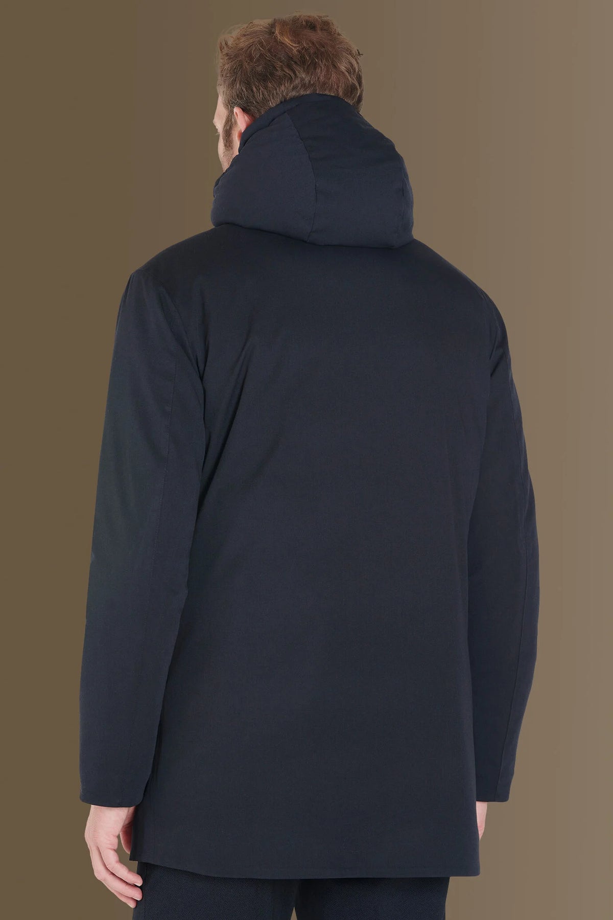 Coated tech parka