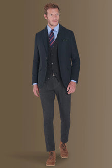 Single breasted tweed jacket