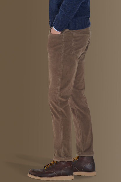 5 pockets trousers wales corduroy