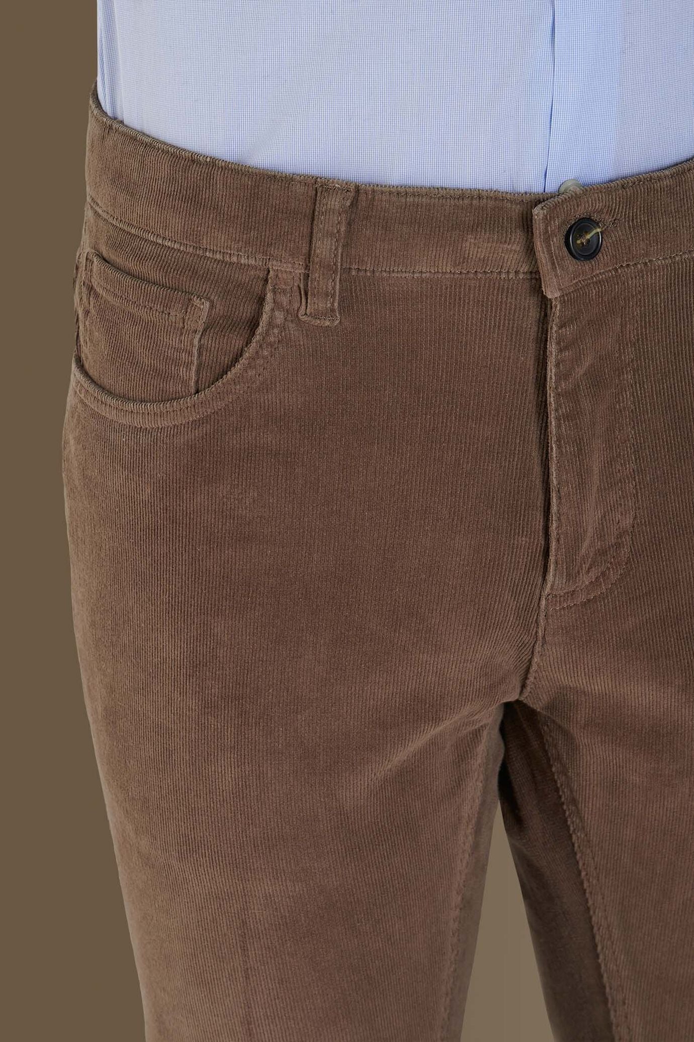 5 pockets trousers wales corduroy