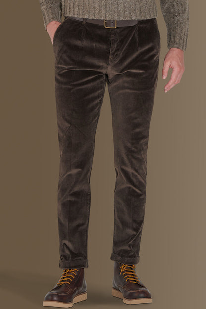 5 pockets trousers wales corduroy