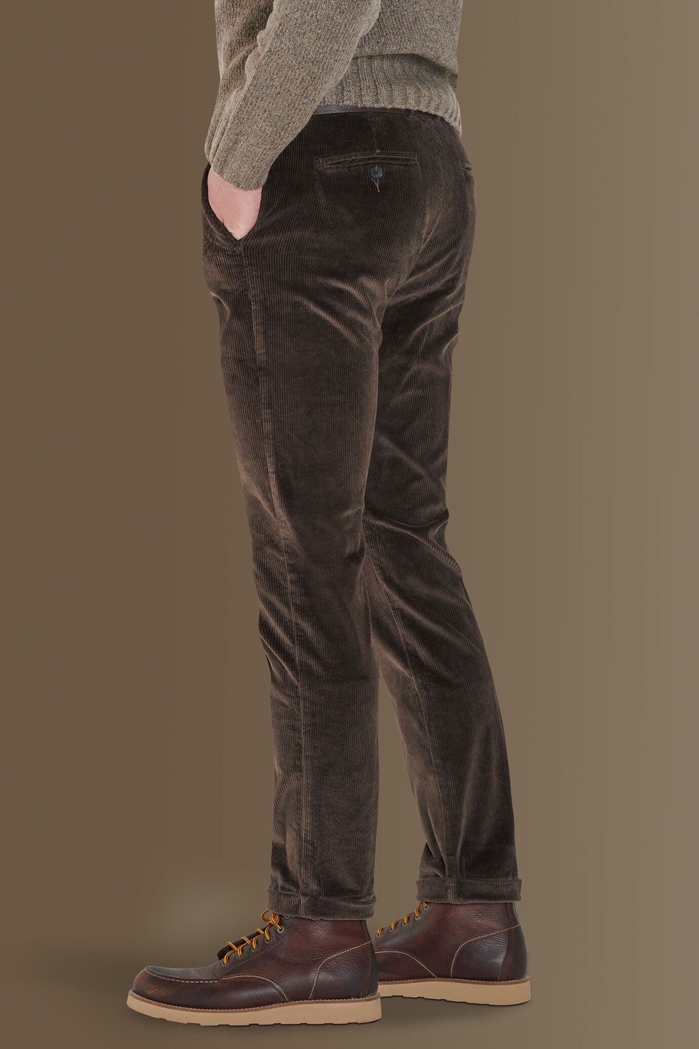 5 pockets trousers wales corduroy