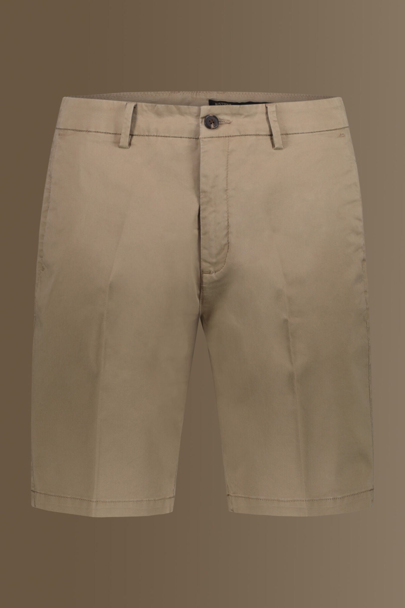 Classic bermuda twill stretch construction